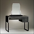 Dressing Table, Norman Bel Geddes (American, Adrian, Michigan 1893–1958 New York), Enameled and chrome-plated steel